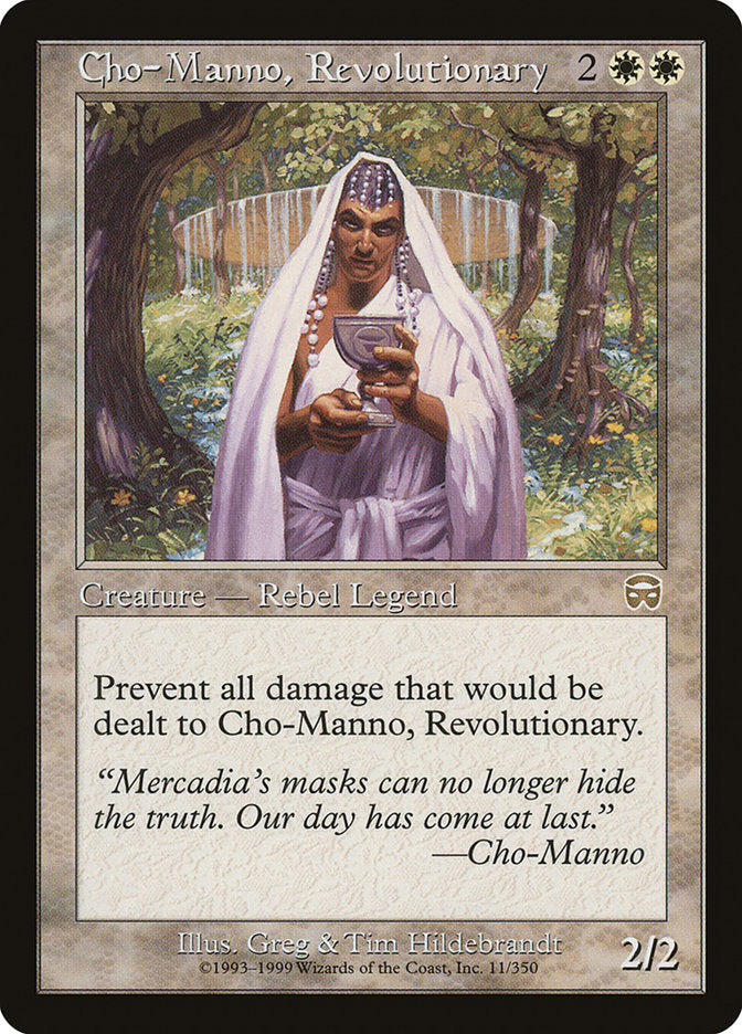 Cho-Manno, Revolutionary [Mercadian Masques] - Devastation Store | Devastation Store