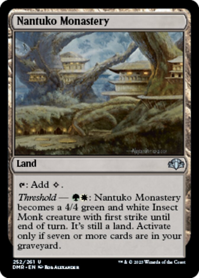 Nantuko Monastery [Dominaria Remastered] | Devastation Store