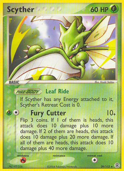 Scyther (29/112) [EX: FireRed & LeafGreen] | Devastation Store