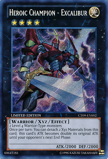 Heroic Champion - Excalibur [CT09-EN002] Secret Rare | Devastation Store