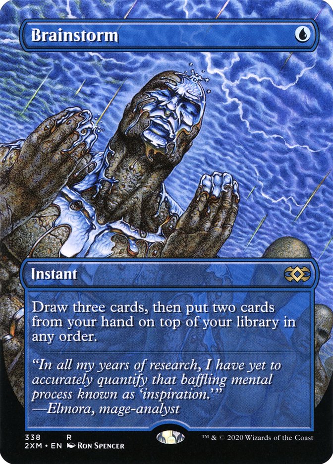 Brainstorm (Toppers) [Double Masters Extended Art] | Devastation Store
