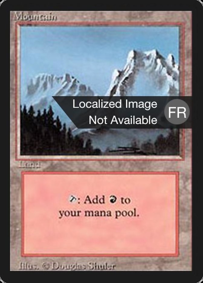 Mountain (B) [Foreign Black Border] | Devastation Store