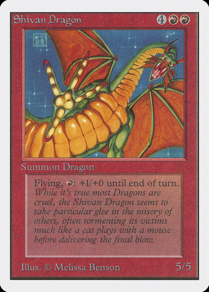 Shivan Dragon [Unlimited Edition] | Devastation Store