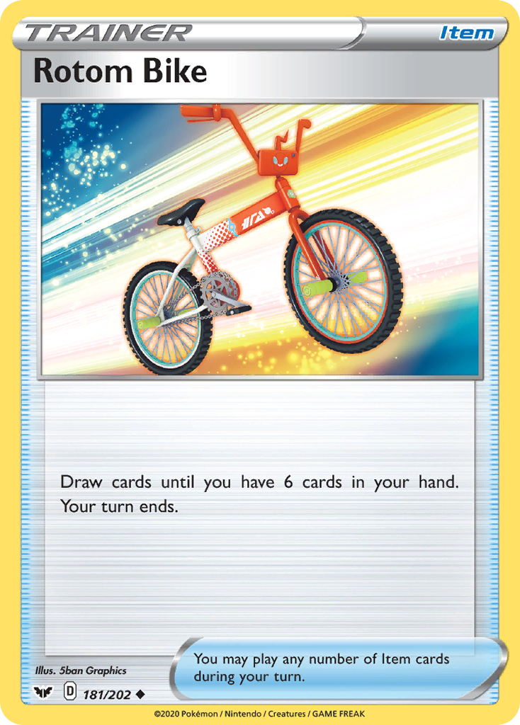 Rotom Bike (181/202) [Sword & Shield: Base Set] | Devastation Store