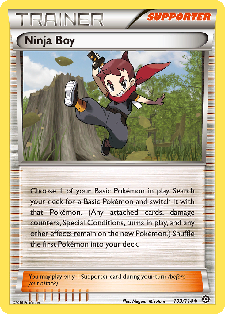 Ninja Boy (103/114) [XY: Steam Siege] | Devastation Store