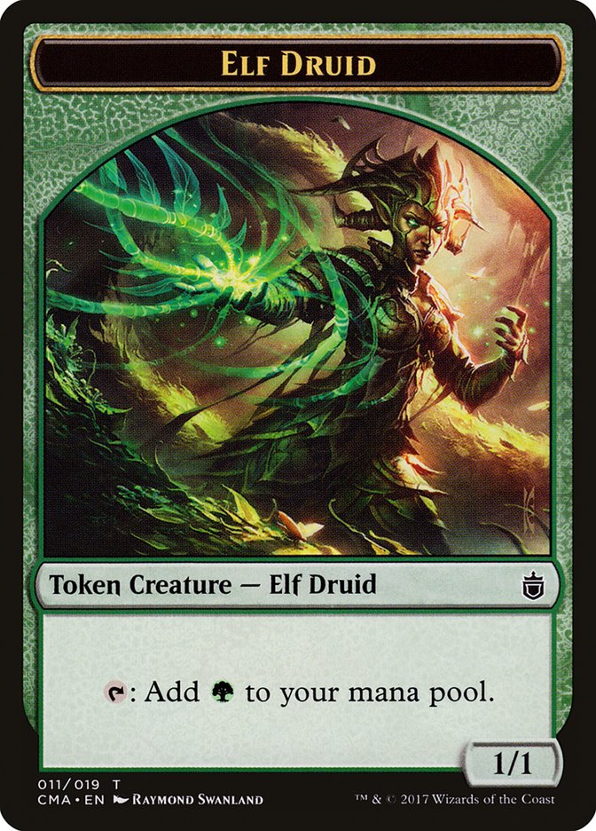 Elf Druid [Commander Anthology Tokens] - Devastation Store | Devastation Store