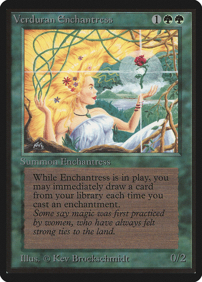 Verduran Enchantress [Limited Edition Beta] | Devastation Store