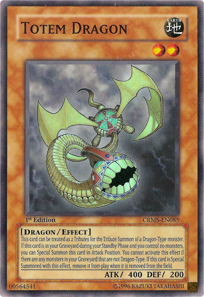 Totem Dragon [CRMS-EN085] Super Rare | Devastation Store