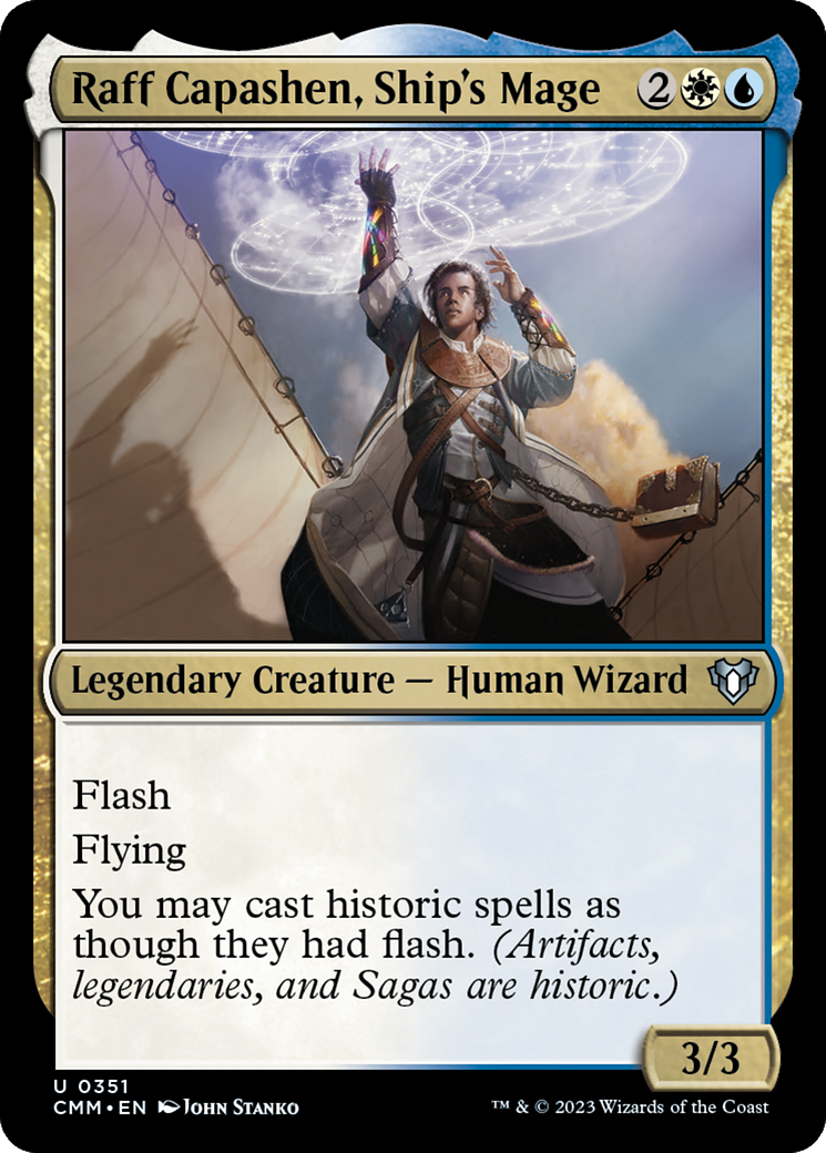 Raff Capashen, Ship's Mage [Commander Masters] | Devastation Store