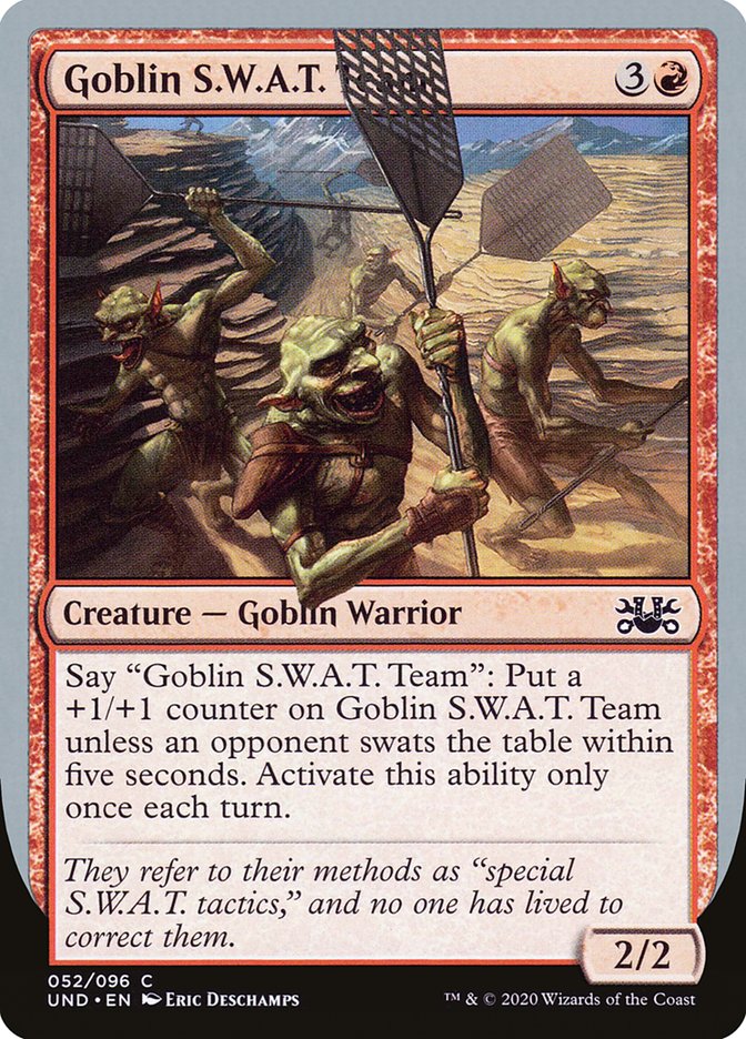 Goblin S.W.A.T. Team [Unsanctioned] | Devastation Store