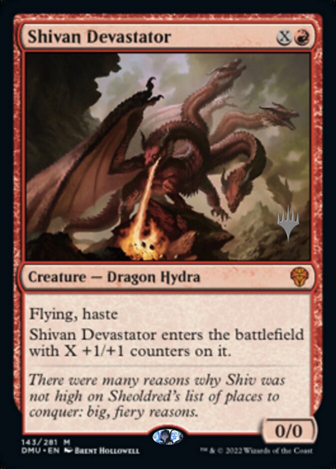 Shivan Devastator (Promo Pack) [Dominaria United Promos] | Devastation Store