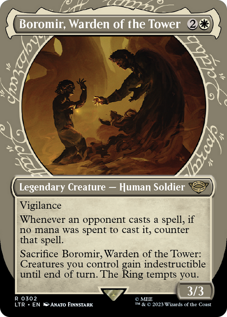 Boromir, Warden of the Tower (Showcase Ring Frame) [The Lord of the Rings: Tales of Middle-Earth] | Devastation Store