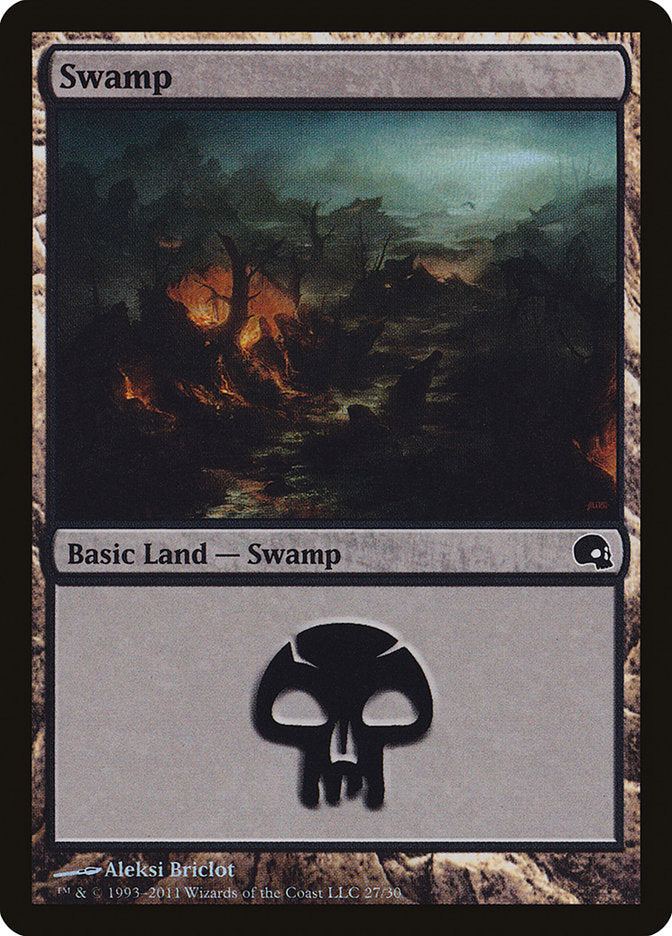 Swamp (27) [Premium Deck Series: Graveborn] | Devastation Store