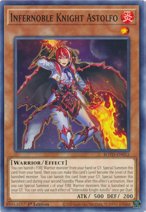Infernoble Knight Astolfo [ROTD-EN012] Common | Devastation Store