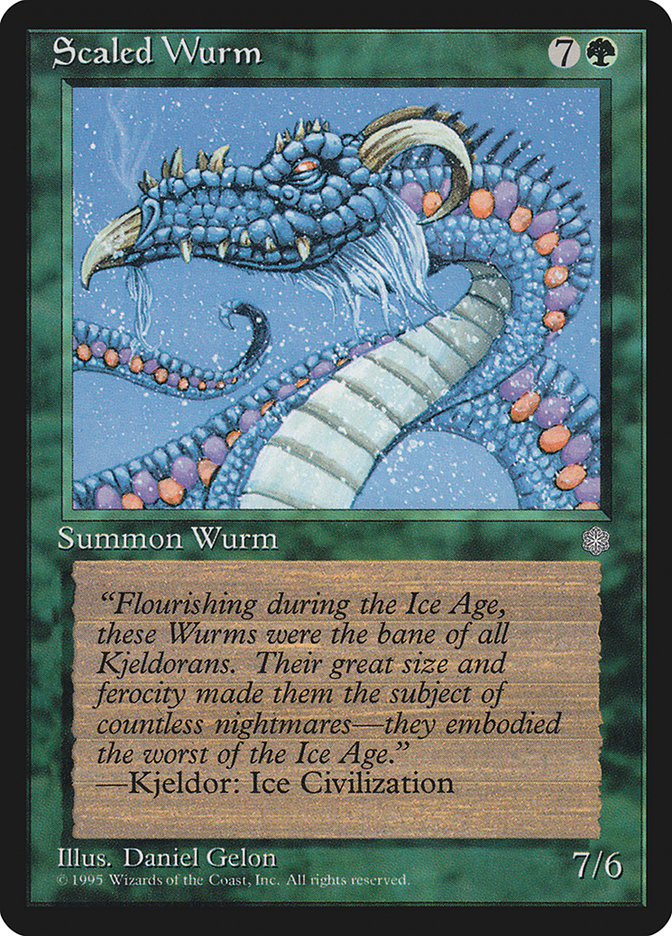 Scaled Wurm [Ice Age] - Devastation Store | Devastation Store