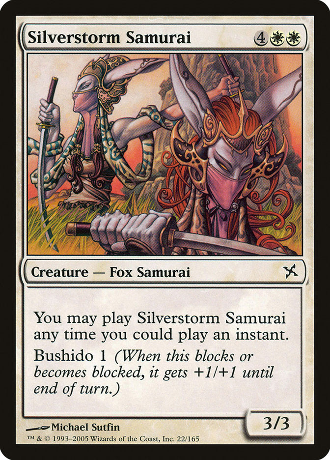 Silverstorm Samurai [Betrayers of Kamigawa] - Devastation Store | Devastation Store