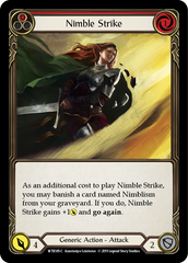 Nimble Strike (Red) [WTR185-C] Alpha Print Normal - Devastation Store | Devastation Store