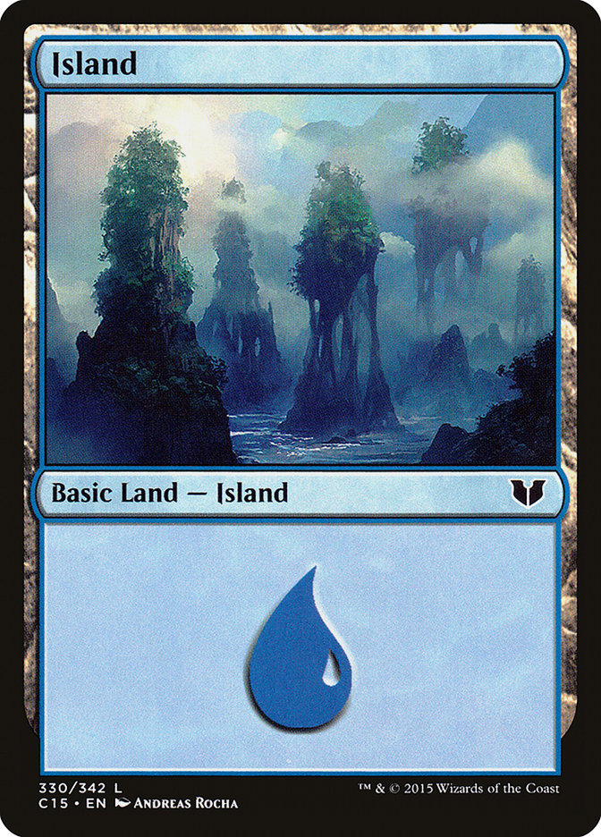 Island (330) [Commander 2015] - Devastation Store | Devastation Store