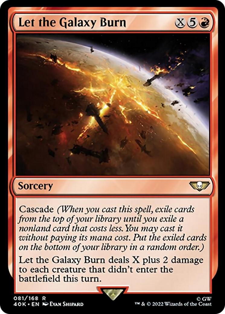 Let the Galaxy Burn [Universes Beyond: Warhammer 40,000] | Devastation Store