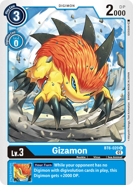 Gizamon [BT6-020] [Double Diamond] | Devastation Store