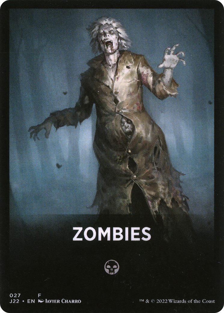 Zombies Theme Card [Jumpstart 2022 Front Cards] | Devastation Store