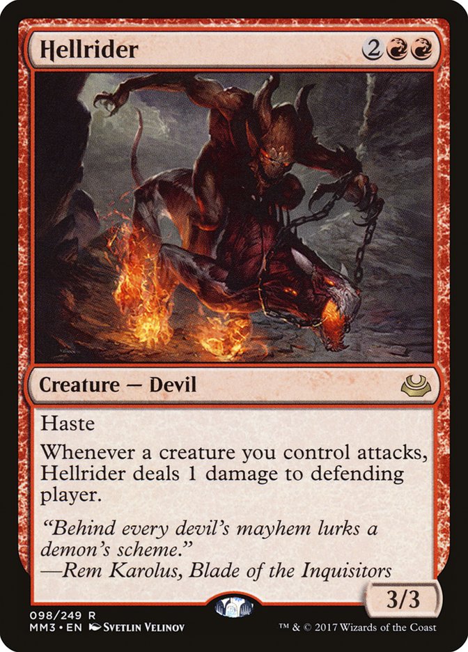 Hellrider [Modern Masters 2017] - Devastation Store | Devastation Store