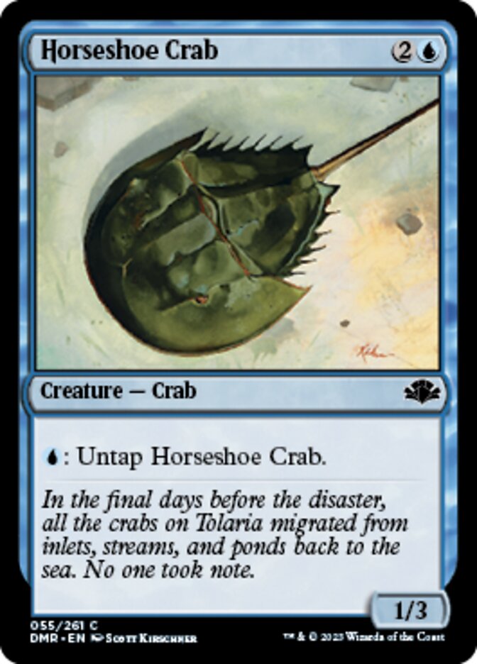 Horseshoe Crab [Dominaria Remastered] | Devastation Store