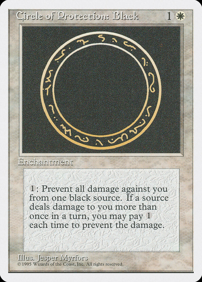 Circle of Protection: Black [Fourth Edition] | Devastation Store