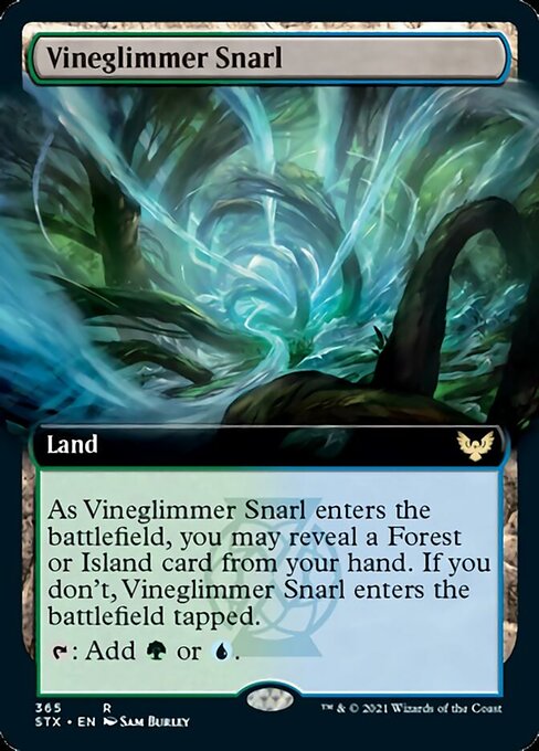Vineglimmer Snarl (Extended) [Strixhaven: School of Mages] | Devastation Store