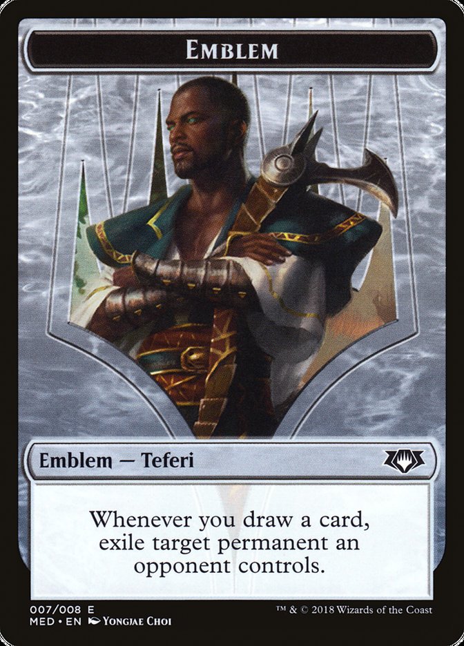 Teferi, Hero of Dominaria Emblem [Mythic Edition Tokens] | Devastation Store