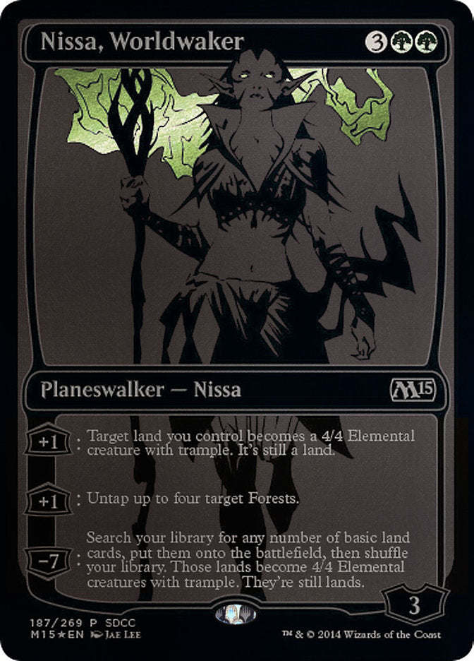 Nissa, Worldwaker [San Diego Comic-Con 2014] - Devastation Store | Devastation Store