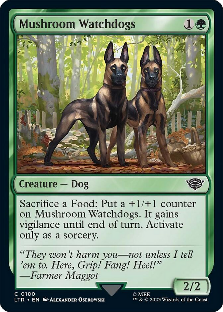 Mushroom Watchdogs [The Lord of the Rings: Tales of Middle-Earth] | Devastation Store