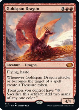 Goldspan Dragon [Jumpstart 2022] | Devastation Store
