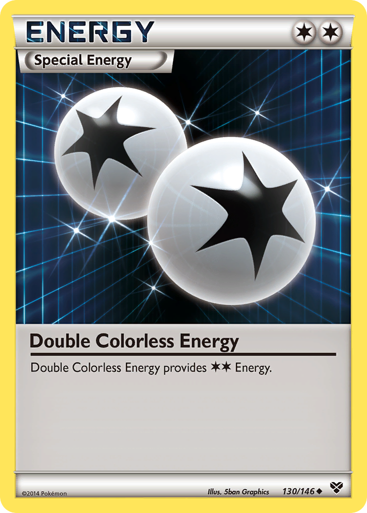 Double Colorless Energy (130/146) [XY: Base Set] | Devastation Store