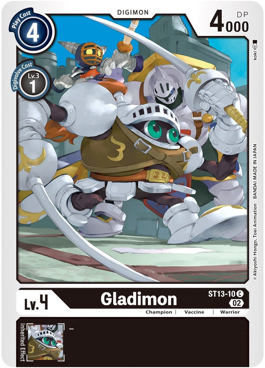 Gladimon [ST13-10] [Starter Deck: Ragnaloardmon] | Devastation Store