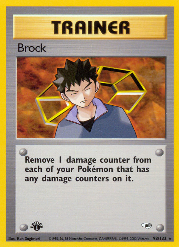 Brock (98/132) [Gym Heroes 1st Edition] | Devastation Store
