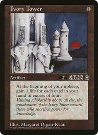 Ivory Tower (Oversized) [Oversize Cards] | Devastation Store