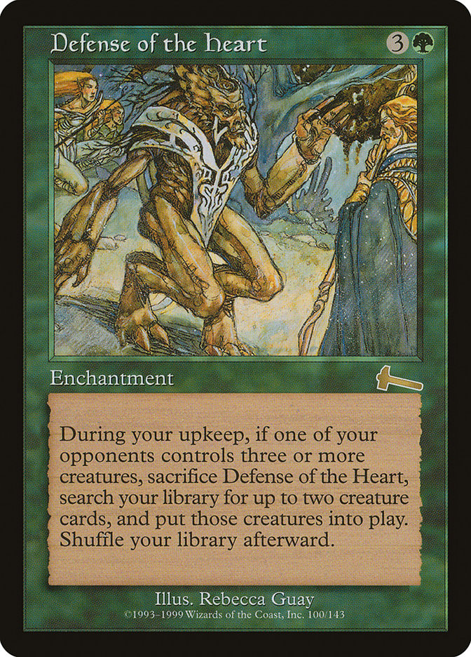 Defense of the Heart [Urza's Legacy] | Devastation Store