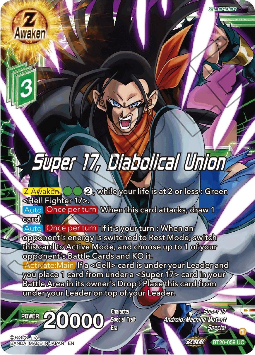 Super 17, Diabolical Union (BT20-059) [Power Absorbed] | Devastation Store