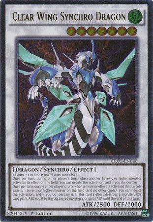 Clear Wing Synchro Dragon (UTR) [CROS-EN046] Ultimate Rare | Devastation Store