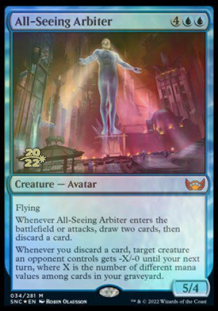 All-Seeing Arbiter [Streets of New Capenna Prerelease Promos] | Devastation Store