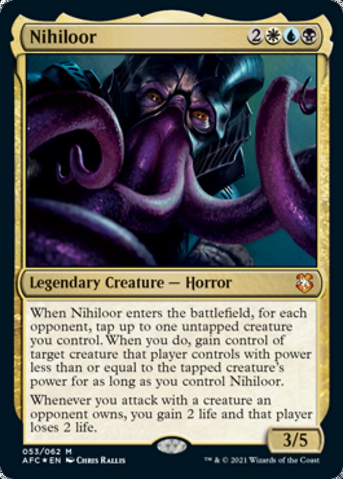 Nihiloor [Dungeons & Dragons: Adventures in the Forgotten Realms Commander] | Devastation Store