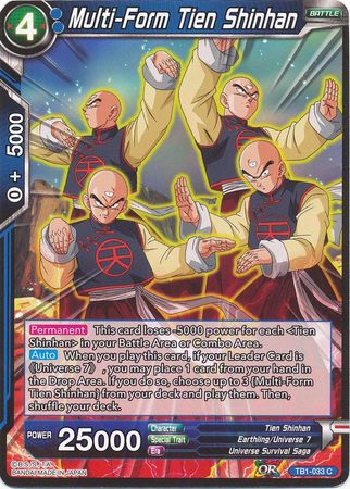 Multi-Form Tien Shinhan [TB1-033] | Devastation Store