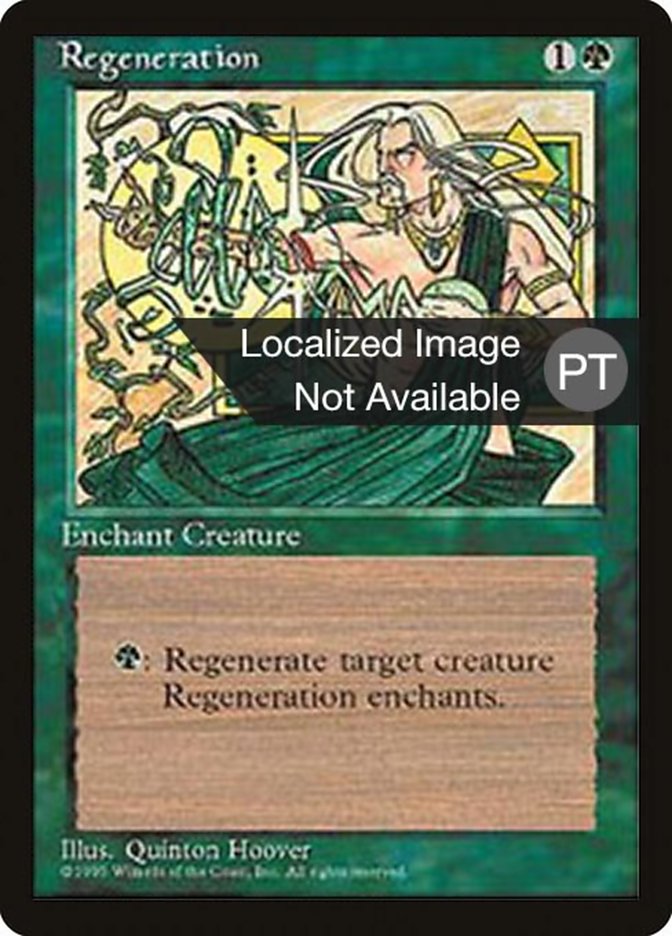 Regeneration [Fourth Edition (Foreign Black Border)] | Devastation Store
