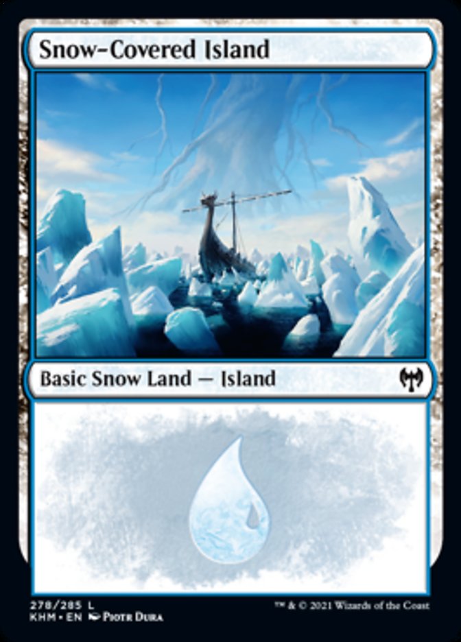 Snow-Covered Island (278) [Kaldheim] | Devastation Store