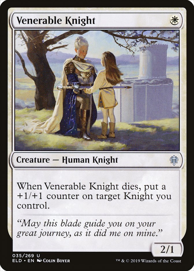 Venerable Knight [Throne of Eldraine] | Devastation Store