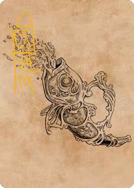 Decanter of Endless Water Art Card (Gold-Stamped Signature) [Commander Legends: Battle for Baldur's Gate Art Series] | Devastation Store