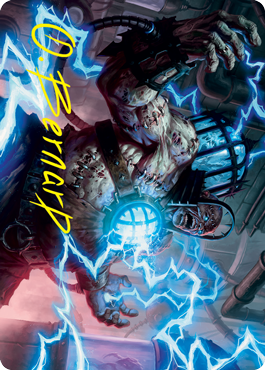 Repository Skaab Art Card (Gold-Stamped Signature) [Innistrad: Crimson Vow Art Series] | Devastation Store