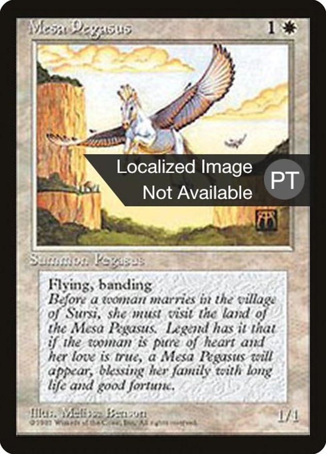 Mesa Pegasus [Fourth Edition (Foreign Black Border)] | Devastation Store