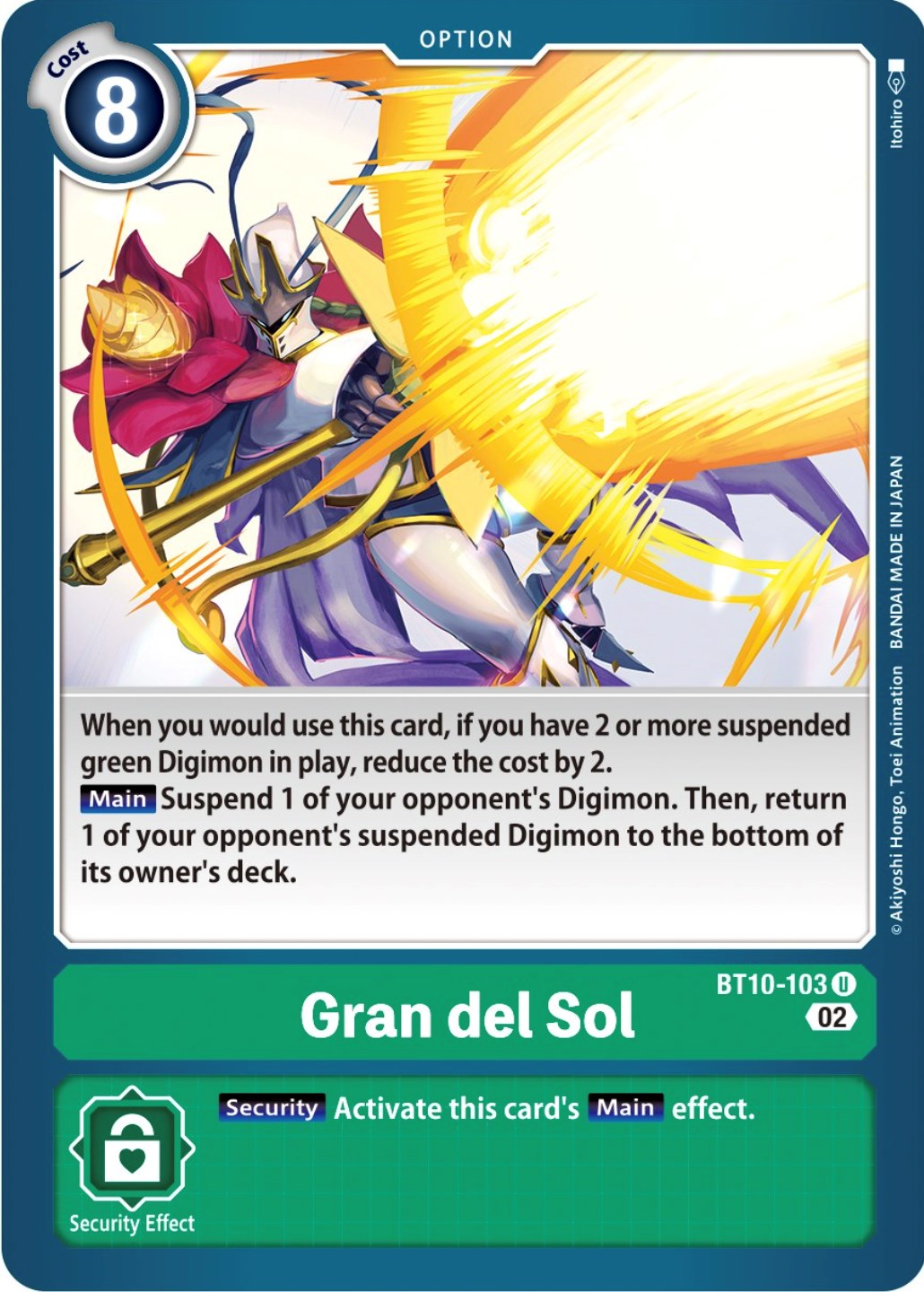 Gran del Sol [BT10-103] [Xros Encounter] | Devastation Store